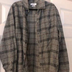 Urban Outfitters Plaid Button-Up